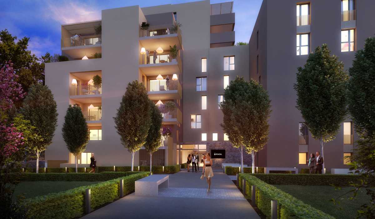 Appartement neuf Montpellier Mikasa extérieur